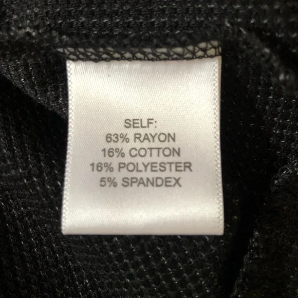 Jane and Delaney Long Sleeve Waffle Fabric Top - Picture 6 of 7